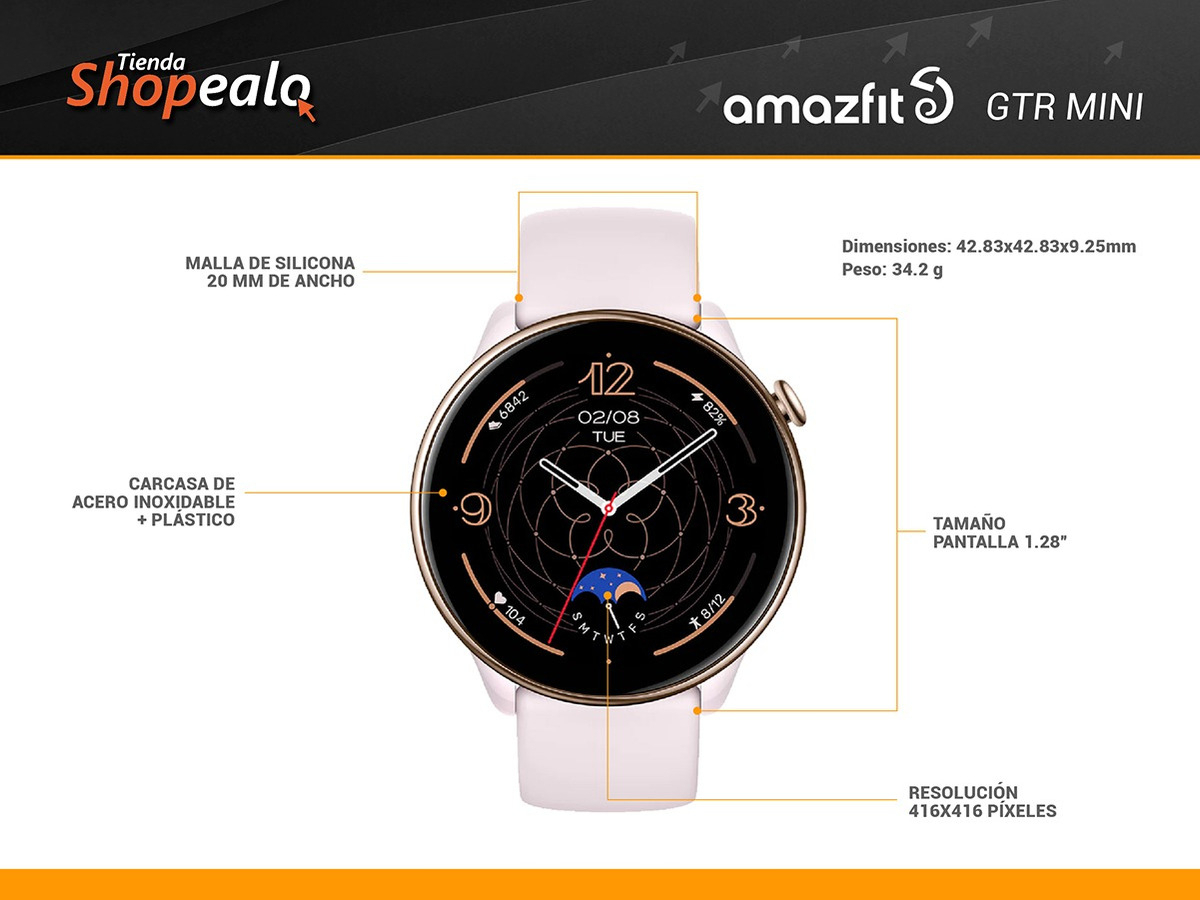 Gtr Mini Amazfit Gtr Oxigeno En Sangre Smartwatch Amazfit GTR Mini