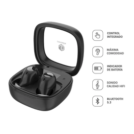 Auriculares Inalambricos JD Lite Negro