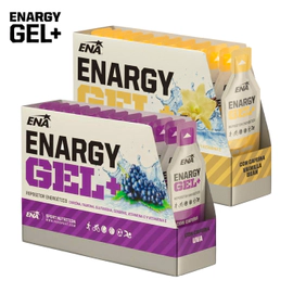 Combo  enargy gel vainilla + enargy gel uva con cafeína