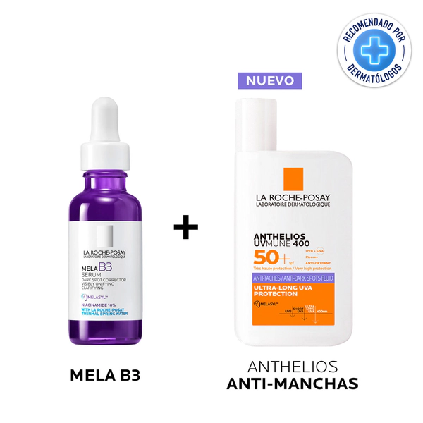 Combo 4 Mela + anthelios anti pigment