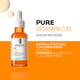 Combo pure vitamin serum C 10 + toleriane sensitive