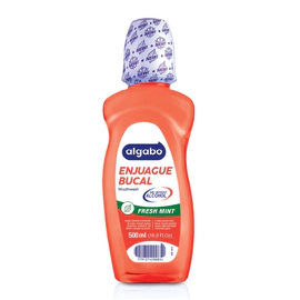 Enjuague bucal sin alcohol fresh mint 500 ml