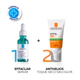 Combo effaclar serum imperfecciones + anthelios toque seco fps50+