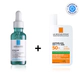 Combo effaclar serum + uv mune fluido oil control