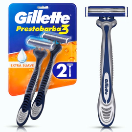 Prestobarba3 afeitadora desechable (2 Unidades)