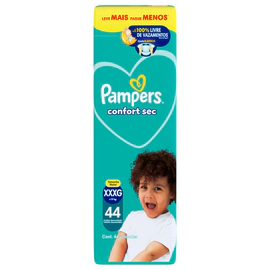 Pañales confort sec XXXXG (44 unidades)